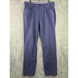 Vineyard Vines On The Go Pant Mens 32X30 Blue Golf Chino Performance Stretch